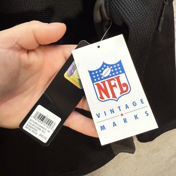 Cincinnati Bengals Sweatshirt Adult Large Black Heavyweight 1/4 Zip Pullover NEW - Picture 9 of 12